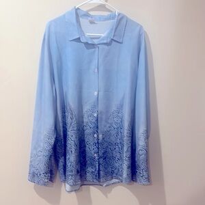 Oversized ladies shirt